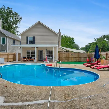 Private Oasis, Pool, Downtown Pns & Beach 3Br-2,5Bt Pensacola Exterior foto