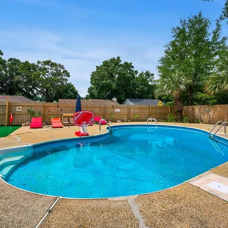Private Oasis, Pool, Downtown Pns & Beach 3Br-2,5Bt Pensacola Exterior foto